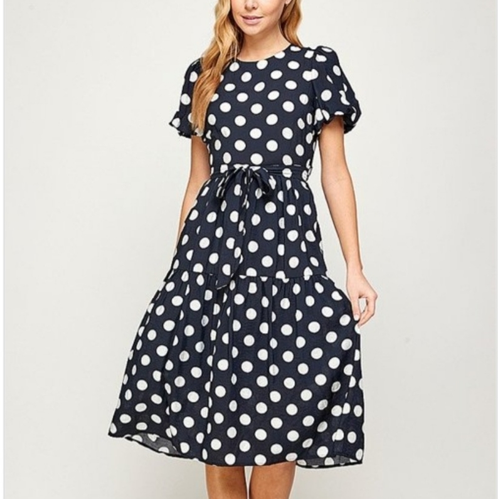 Polka dot dress